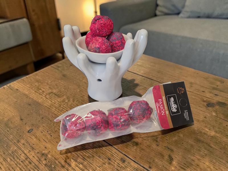 BOMBITAS ESFERAS BOMBAY X 4 UNID PASION