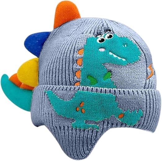 GORRO INFANTIL DINOSAURIO
