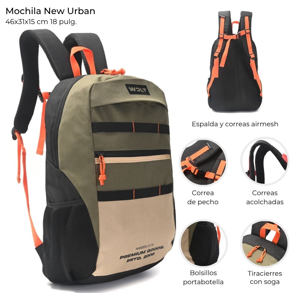 MOCHILA NEW URBAN 18