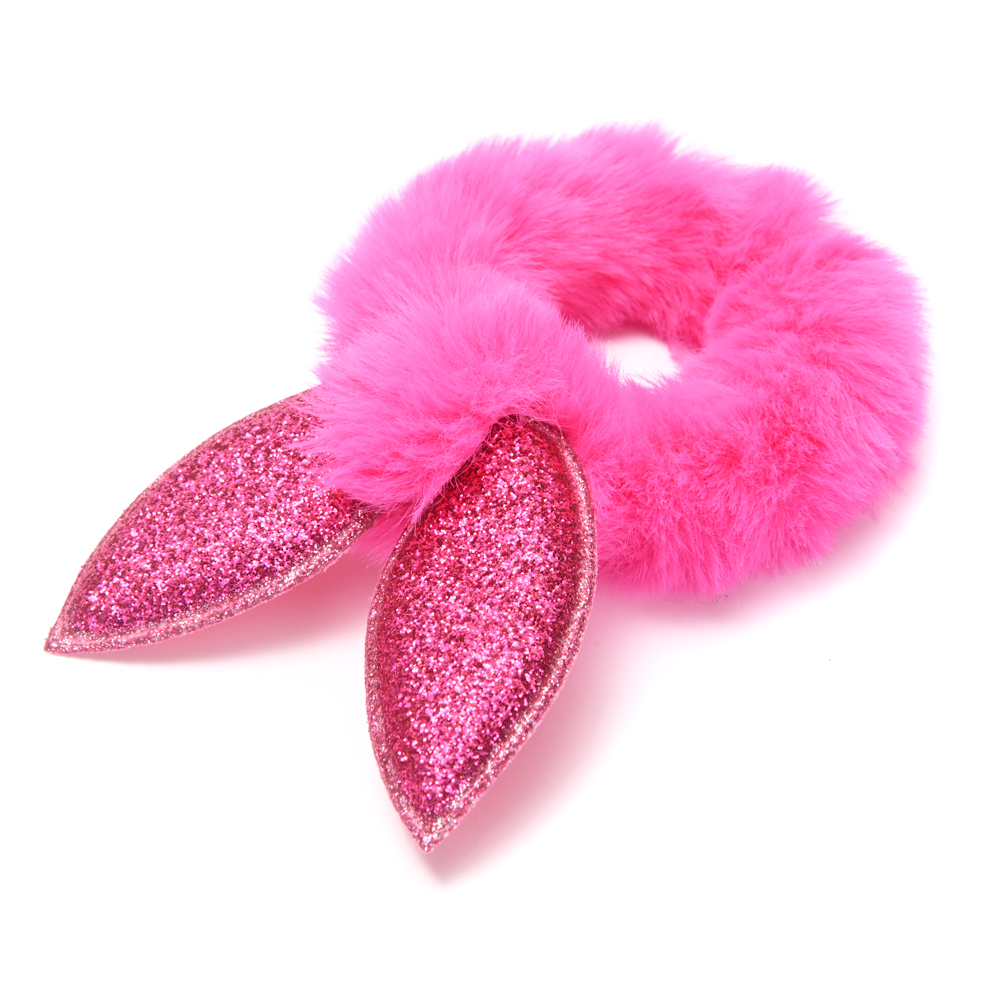 COLITA PELUCHE OREJITAS C/LENTEJUELAS