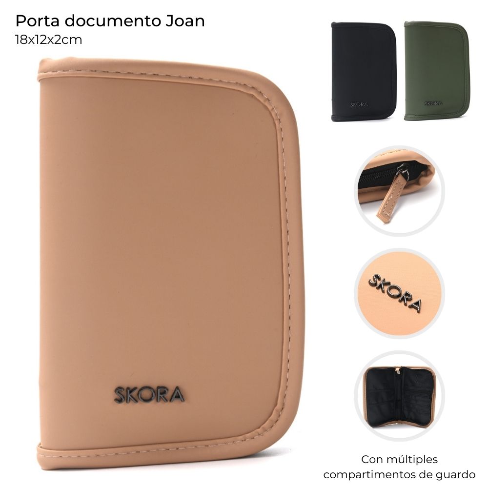 PORTA PASAPORTE JOAN WANDERLUST 18*12*2