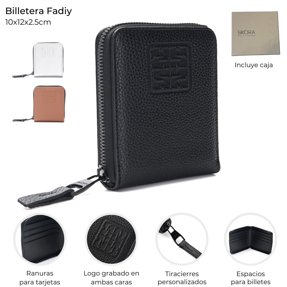 BILLETERA HOMBRE FADLY E/CAJA 10*12*2.5