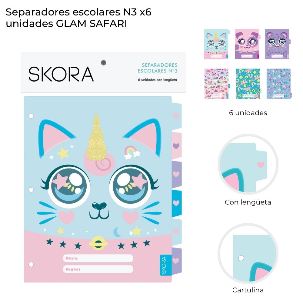 SEPARADOR Nº3 X6 SAFARI