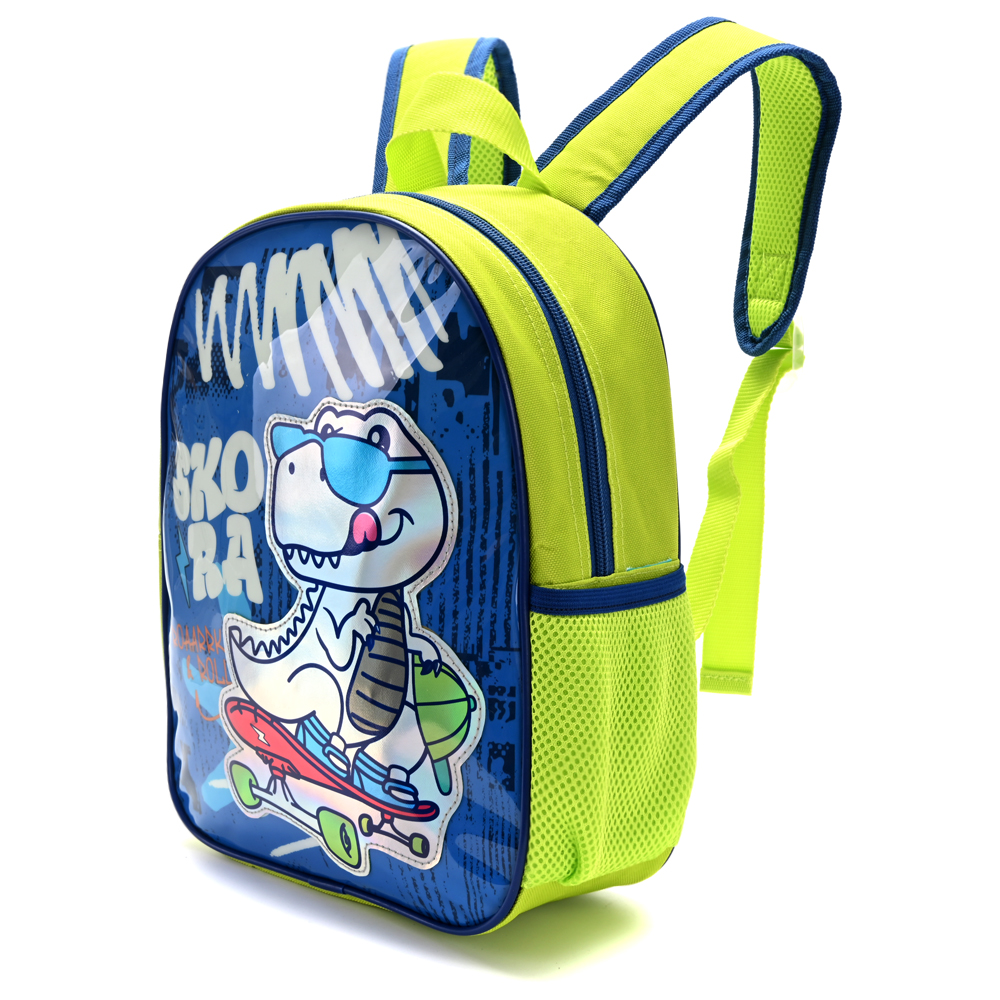 MOCHILA PETIT FRENTE PVC DINO 22*30*10 12