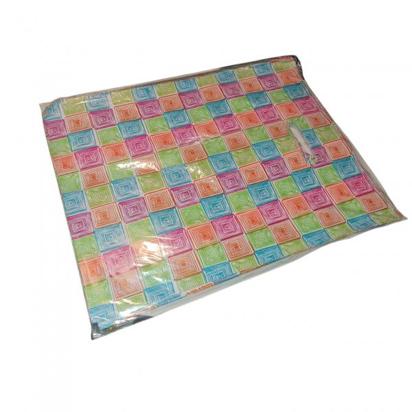 BOLSA RIÑON 30*40 X 50 CUADRO COLOR