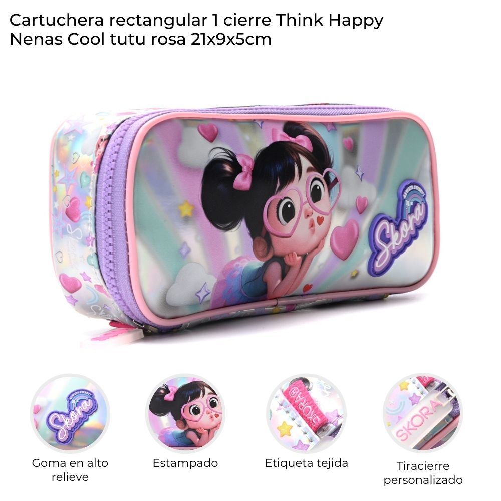 CANOPLA RECT NENAS COOL TUTU 1 CIERRE 21*9*5