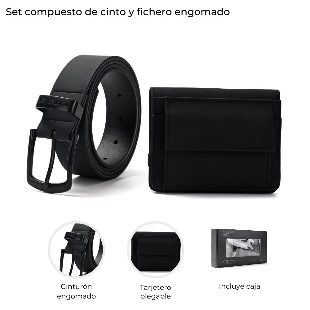 CINTO Y FICHERO ENGOMADO EN CAJA