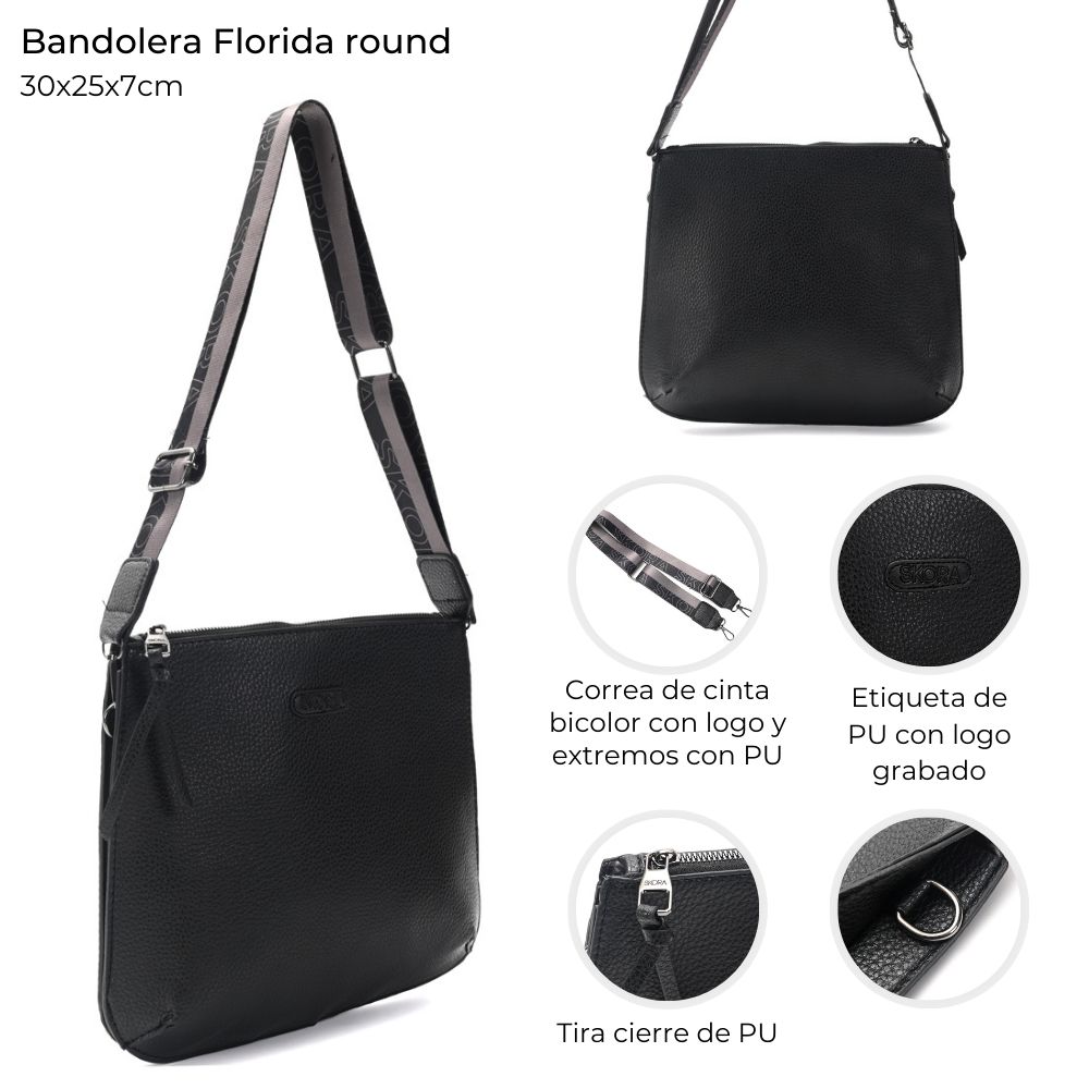 BANDOLERA FLORIDA ROUND 30*25*7