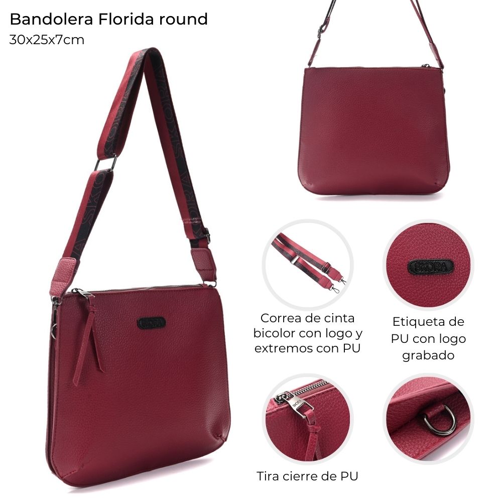 BANDOLERA FLORIDA ROUND 30*25*7