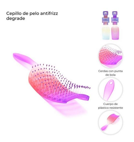 CEPILLO DE PELO ANTIFRIZZ DEGRADE