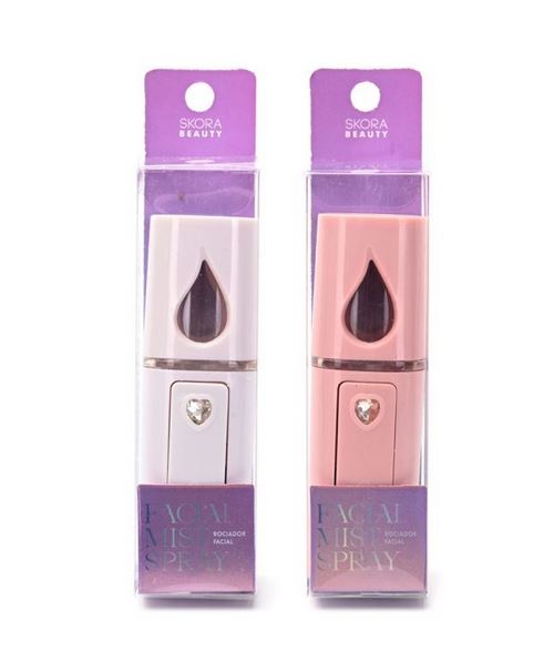 ROCIADOR FACIAL C/LUZ LED EN CAJA