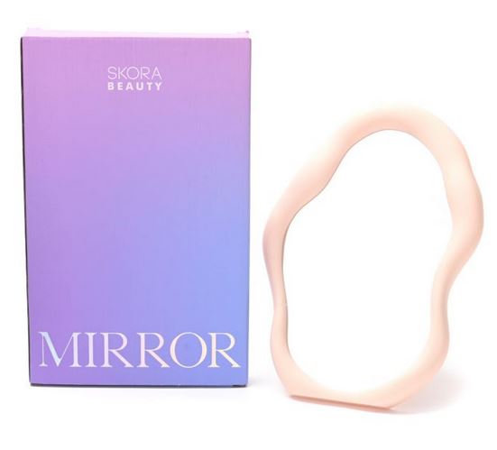 ESPEJO FORMA ORGANICA EN CAJA 25X18