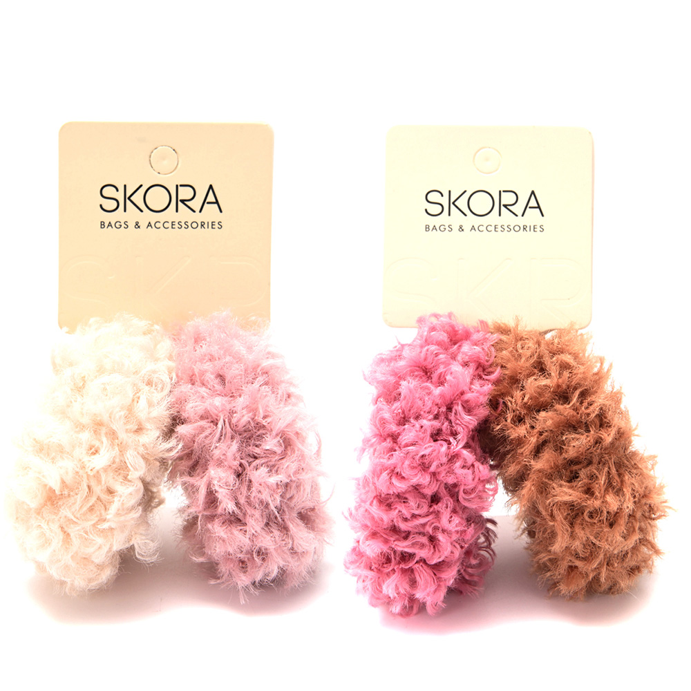 GOMITAS SIMIL PELUCHE GRANDES P/PELO X 2 UNID