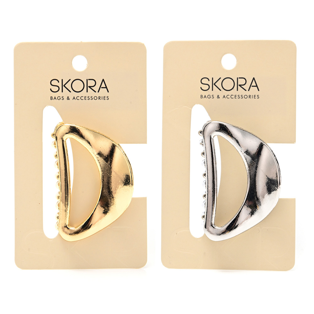 BROCHE METAL 4.5CM P/PELO