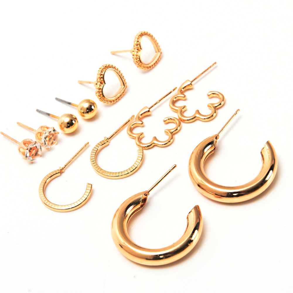 ARO * SET X 6 PARES C/PASADOR