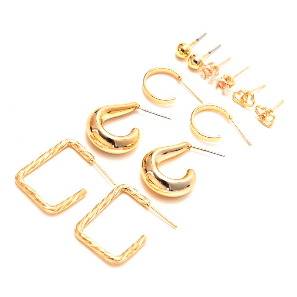 ARO * SET X 6 PARES C/PASADOR