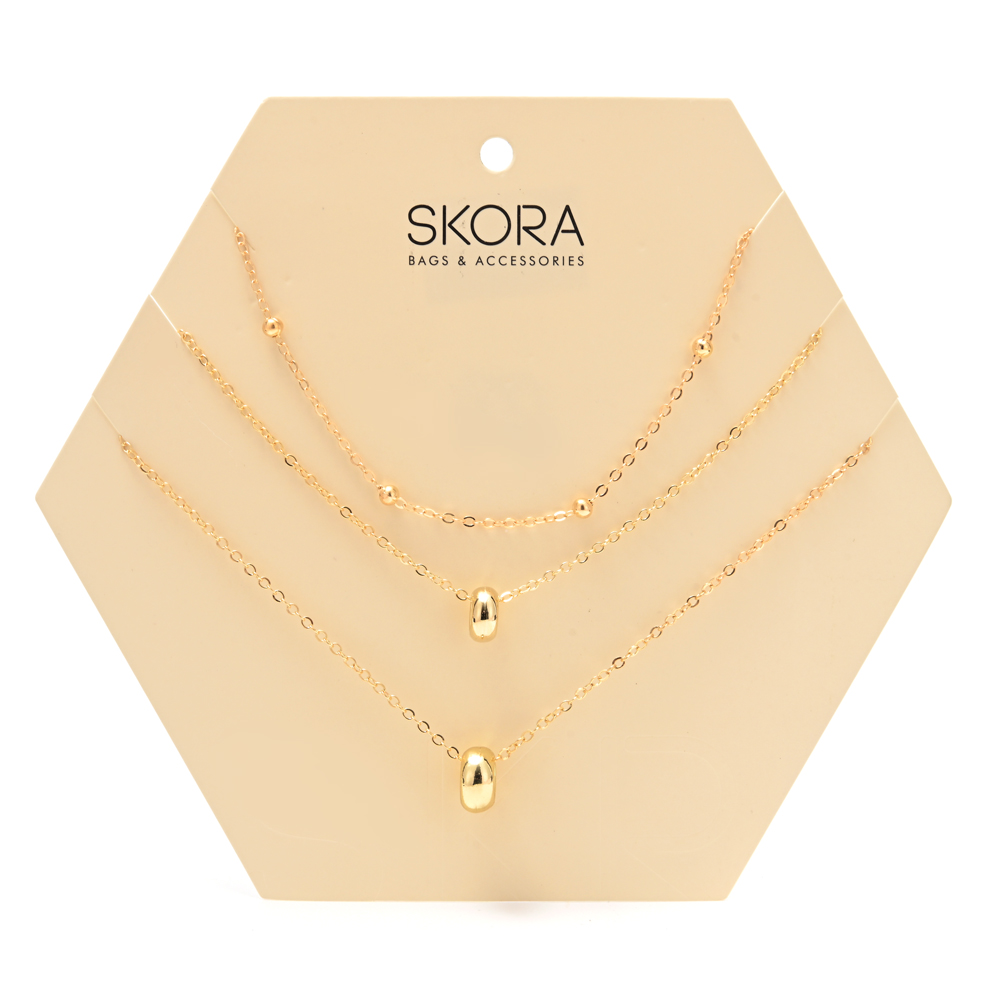 COLLARES X 3 UNID EN BLISTER