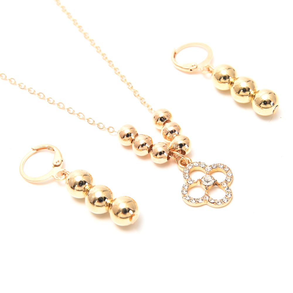 AROS Y COLLAR EN SET EN BLISTER