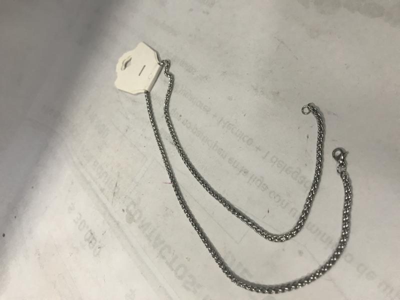 A.QUIR CADENA TRENZADO FINO 3MM*55CM