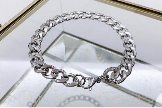 PULSERA A.QUIR ESLABON PLANO 2.0MM X 20CM