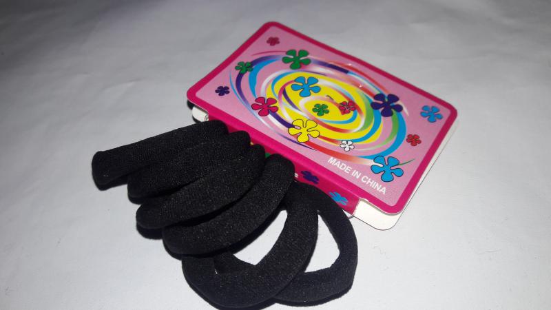 COLITA ESCOLAR NEGRA MEDIANA X 6 UNID