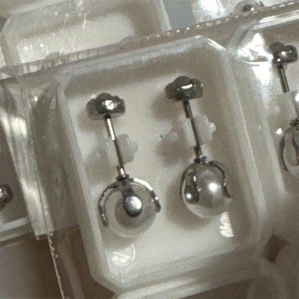 ARO ABRIDOR ACERO PERLA SOSTENIDA MEDIANA 4MM