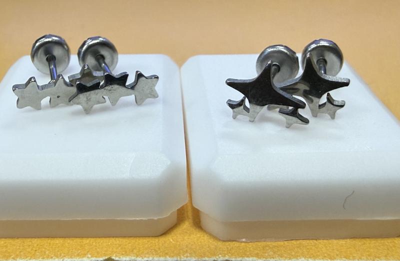 ARO ABRIDOR ACERO ESTRELLAS 15MM