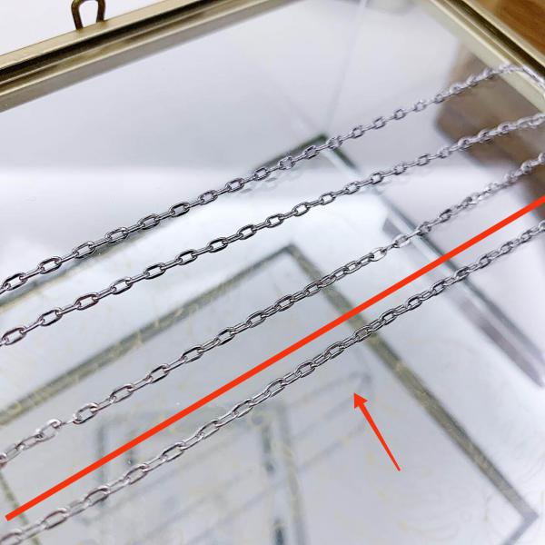 A. QUIR CADENA FORCET FINA 4MM*50CM MEDIA