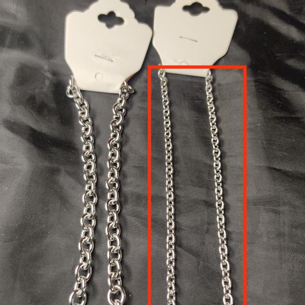 A. QUIR CADENA ESPEJO FINA 1MM*55CM MEDIA