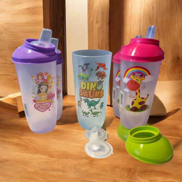VASO INFANTIL ALTO 350CC C/TETINA-TAPA
