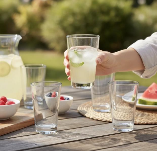 DURAX*VASO VIDRIO CONICO TANGO 400CC