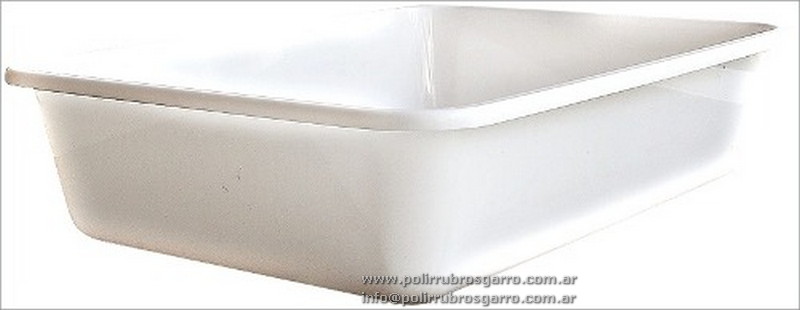 BATEA BLANCA RECT GRANDE 50*36*11