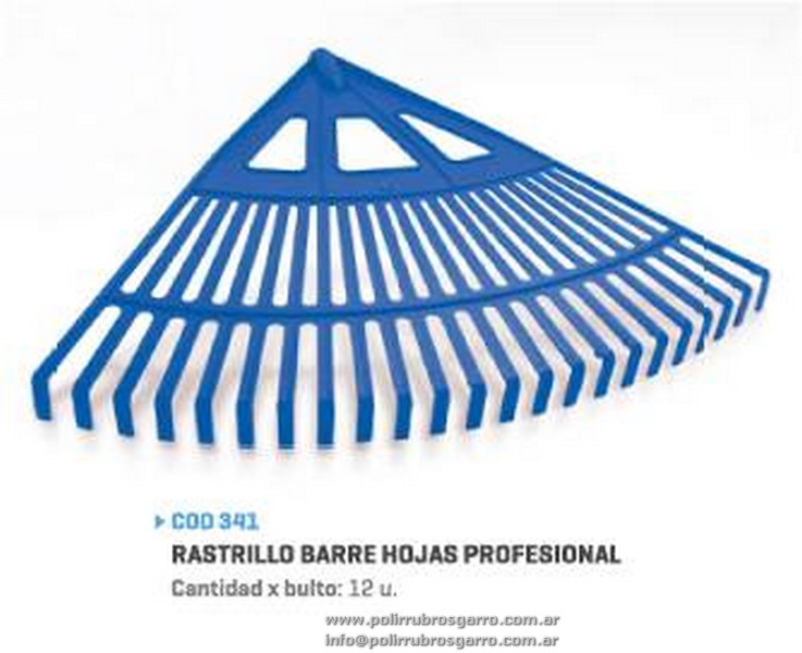 RASTRILLO BARRE HOJAS PROF PLAST