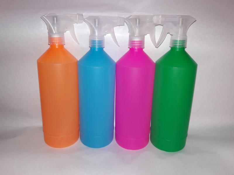 ROCIADOR PLASTICO 1 LTS C/GATILLO COLORES