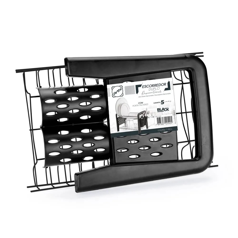 ESCURRIDOR PLATOS 2 NIVELES DESMONTABLE 12 PLATOS