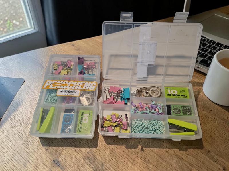 SET OFICINA CLIP/APRIETA/CHINCHES/BROCHE/CORRECTOR,ETC