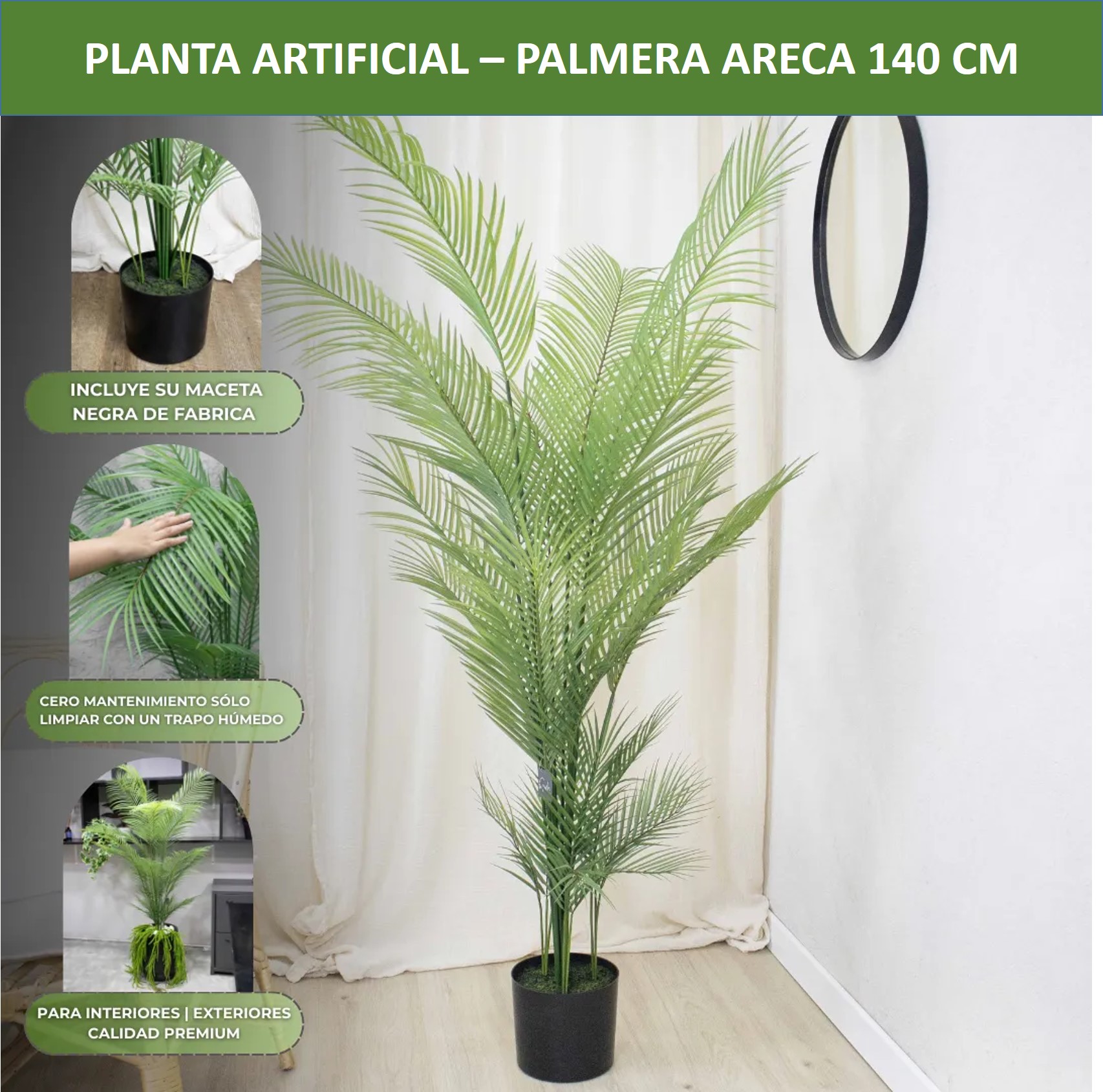 PALMERA PINDO X 3 UNID 130CM