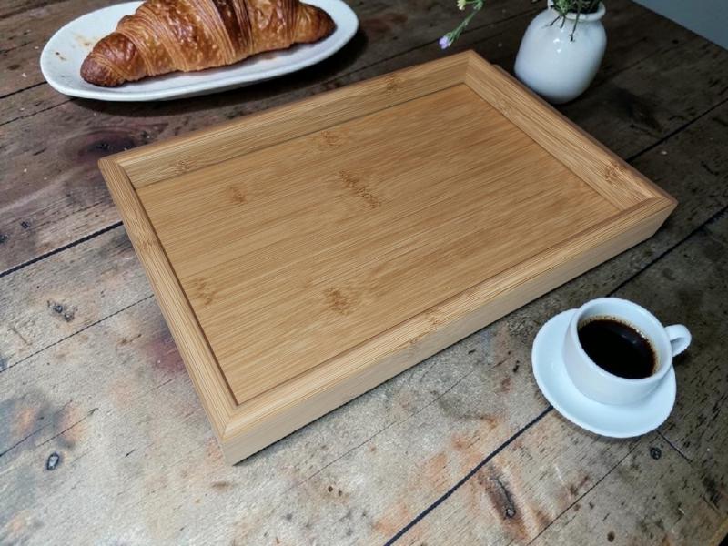 BANDEJA RECT MADERA 20X30CM