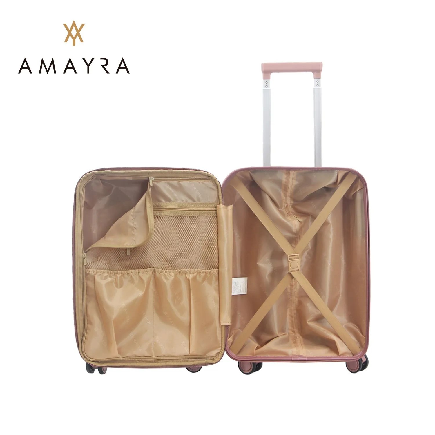 VALIJA AMAYRA RIGIDA EXPANDIBLE NUDE 20