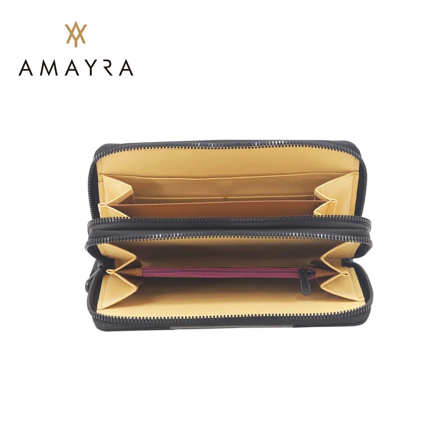BILLETERA AMAYRA COMBINADA DOBLE CIERRE 11*19