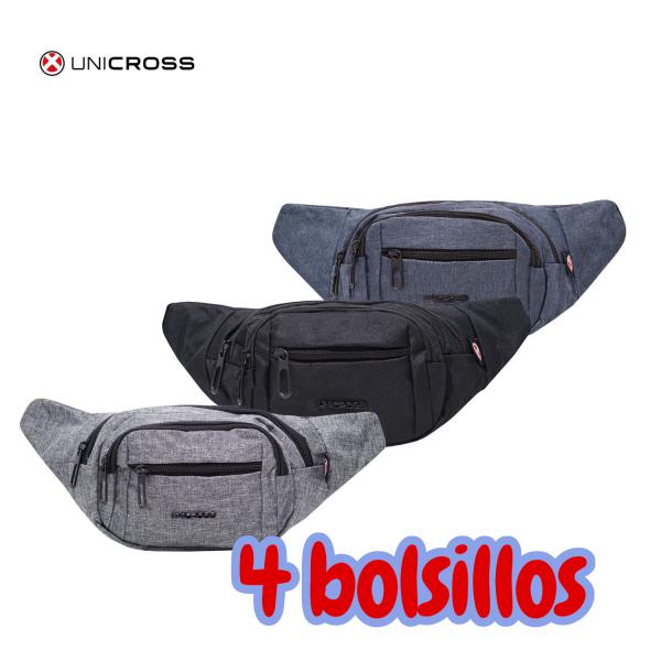 RIÑONERA UNICROSS 4 BOLSILLO 34X16CM