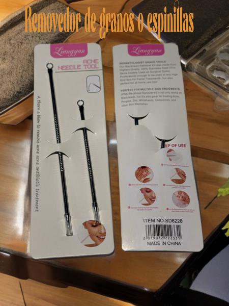 REMOVEDOR/EXTRACTOR X 2 UNID(ESPINILLAS Y P.NEGROS)