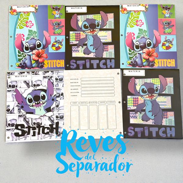 SEPARADOR NØ 3 X 6 HS * STITCH