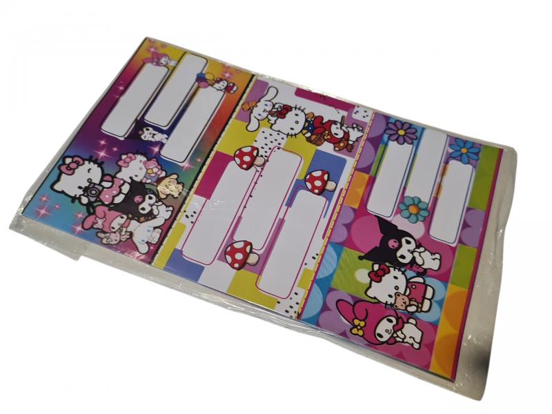 ETIQUETA ESCOLAR FANTASIAX 9 KITTY