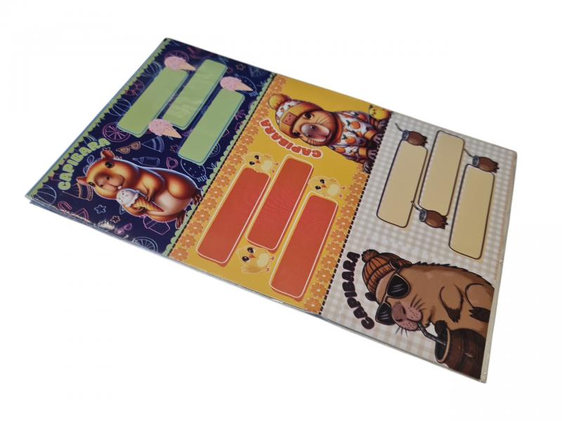 ETIQUETA ESCOLAR FANTASIA X 9 CAPIBARA