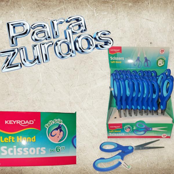 TIJERA PARA ZURDO 17CM KEYROAD