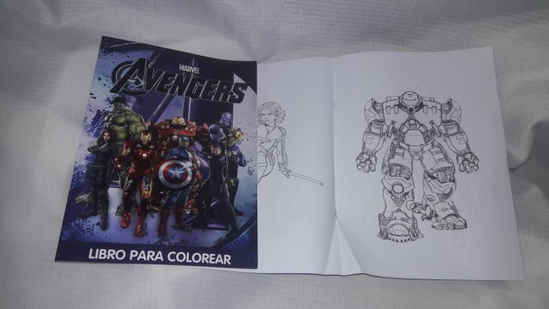 LIBRITO P/PINTAR AVENGERS