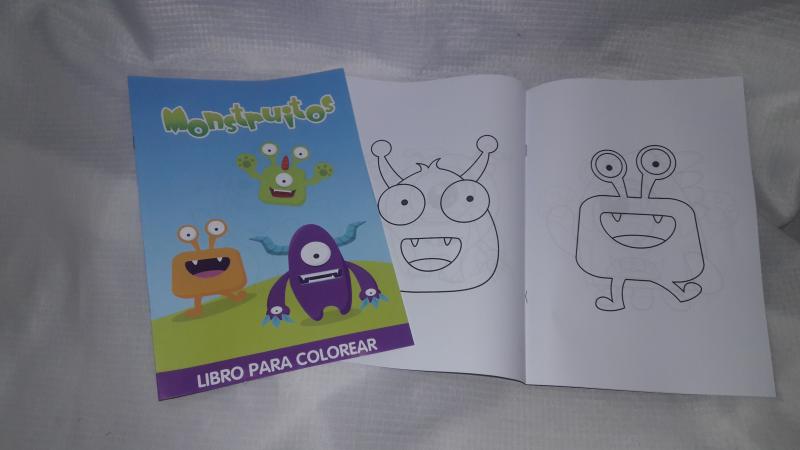 LIBRITO P/PINTAR MONSTRUITOS